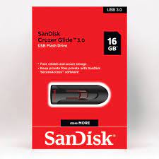 SANDISK CRUSER GLIDE 2.0 Flash Drive 16GB