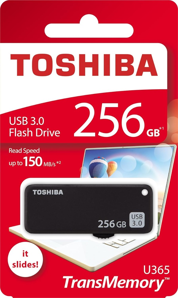 Toshiba 256 GB USB Flash Drive - U365