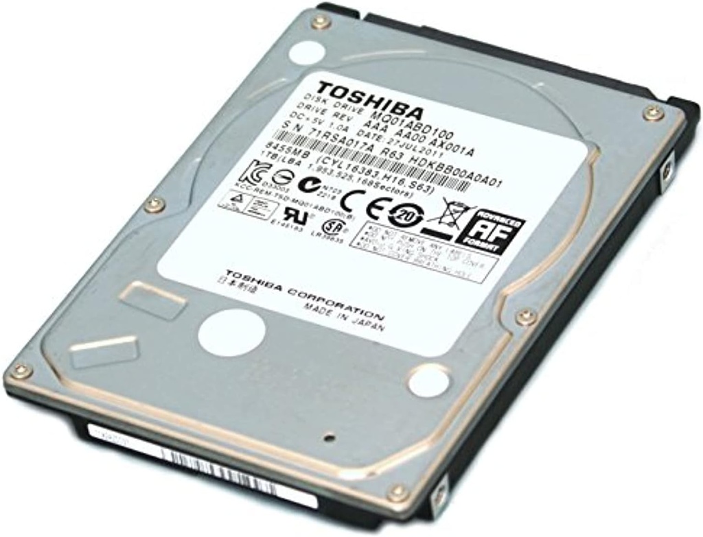 Toshiba MQ01ABD 1 TB 2.5" Internal Hard Drive MQ01ABD100 