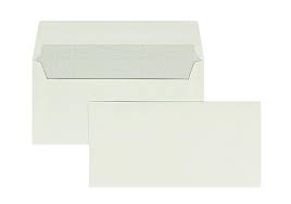White envelope 110mm*220mm (Pack:50units)