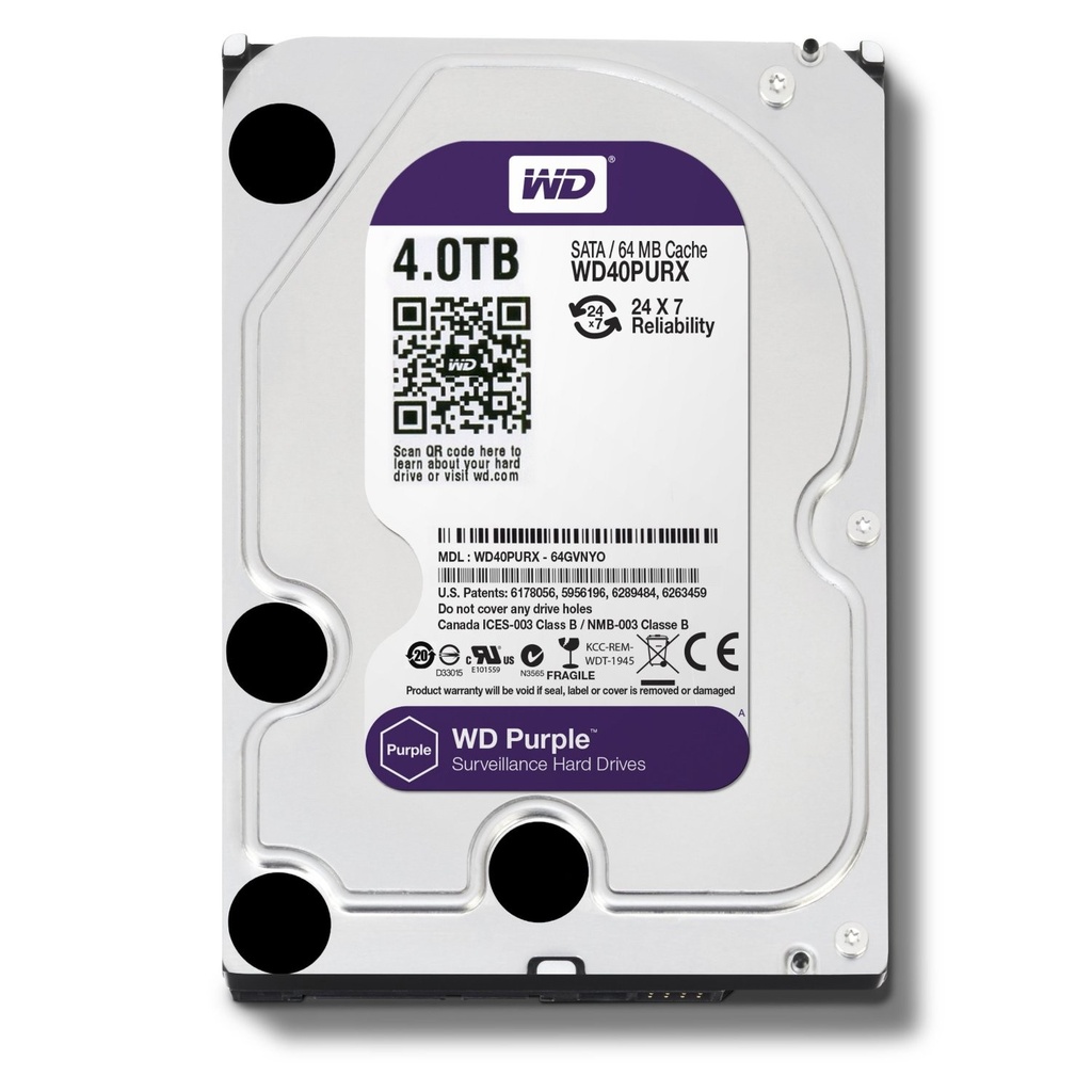 4TB Hard Drive WD Purple