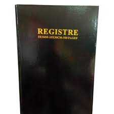 registre 5*5mm-20*30cm-400 pages