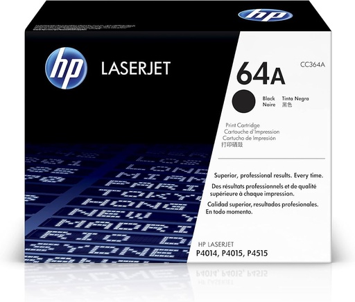 Toner HP 64A (CC364A) noir de 10000 pages