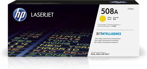 HP 508A Toner Jaune compatible (CF362A)